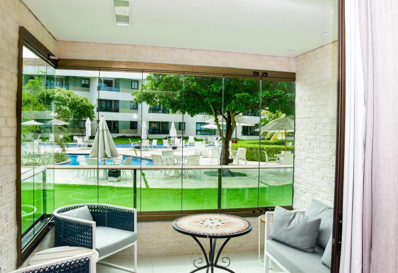 Luxo A Beira-Mar - Flats No Carneiros Beach Resort Прайя дос Карнейрос Екстериор снимка